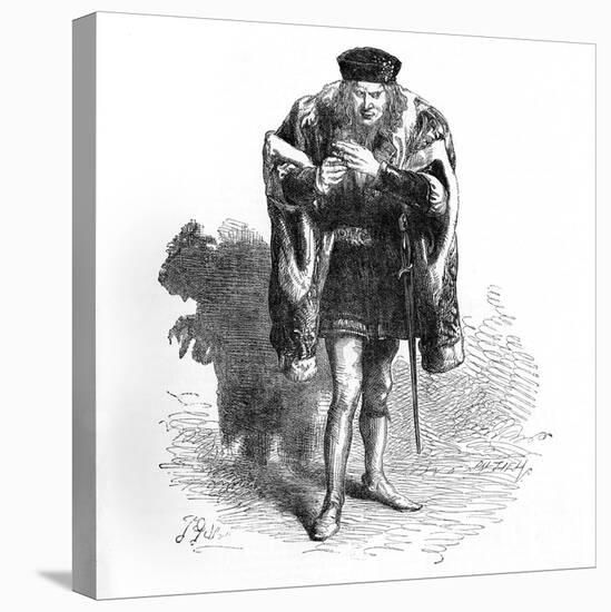 Richard III by William Shakespeare-John Gilbert-Premier Image Canvas