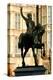 Richard the Lionheart Statue, Houses of Parliament, Westminster, London England-Peter Thompson-Premier Image Canvas