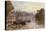Richmond Bridge, 19th Century-Myles Birket Foster-Premier Image Canvas