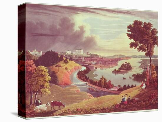 Richmond, Virginia, Engraved by William James Bennett-George Cooke-Premier Image Canvas