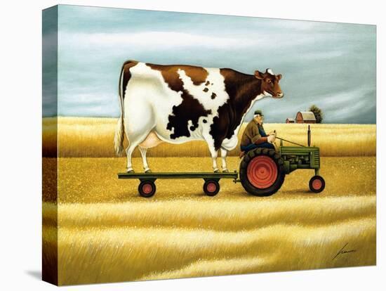 Ride to the Fair-Lowell Herrero-Stretched Canvas