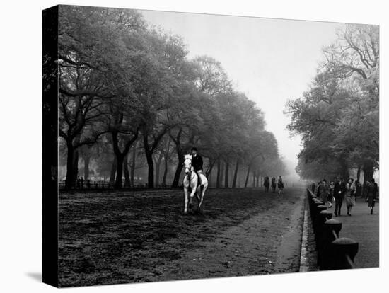 Rider on Horseback in Hyde Park-Bill Brandt-Premier Image Canvas