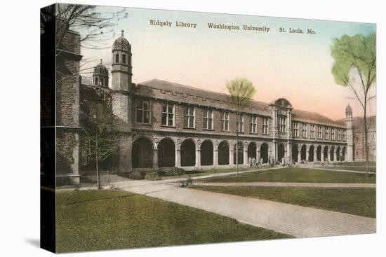 Ridgely Library, Washington Universitiy, St. Louis-null-Stretched Canvas