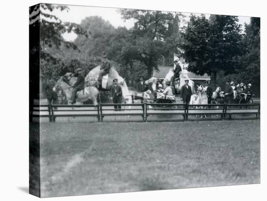 Riding Animals Bedecked for the Peace Day Celebrations, 19th July 1919-Frederick William Bond-Premier Image Canvas