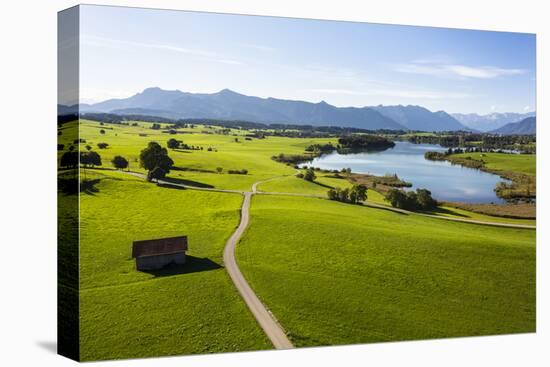 Riegsee in the Bavarian Foothills of the Alps-Ralf Gerard-Premier Image Canvas