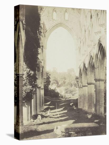 Rievaulx Abbey, looking West-Roger Fenton-Premier Image Canvas