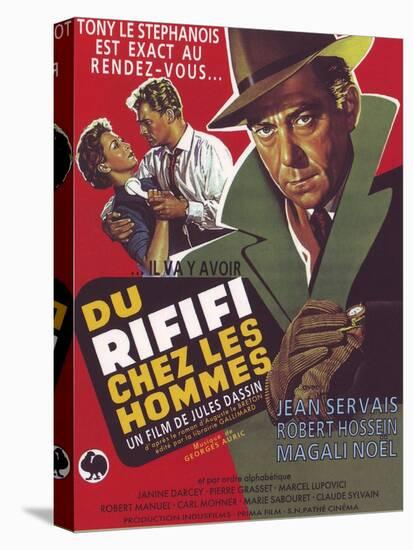 Rififi, 1955, "Du Rififi Chez Les Hommes" Directed by Jules Dassin-null-Premier Image Canvas