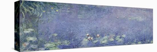 Right Centre Piece of the Large Water Lily Painting in the Musée De L'Orangerie-Claude Monet-Premier Image Canvas