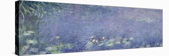 Right Centre Piece of the Large Water Lily Painting in the Musée De L'Orangerie-Claude Monet-Premier Image Canvas