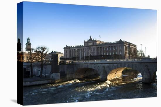 Riksdag, Norrbro Bridge, Stockholm-Frina-Premier Image Canvas