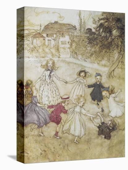 Ring-a-ring-a-roses-Arthur Rackham-Premier Image Canvas