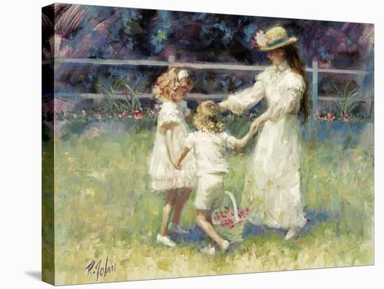 Ring Around The Rosy-Richard Judson Zolan-Stretched Canvas