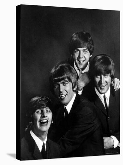 Ringo Starr, George Harrison, Paul McCartney and John Lennon-John Dominis-Premier Image Canvas