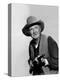 Rio Bravo by Howard Hawks with Walter Brennan, 1959 (b/w photo)-null-Stretched Canvas