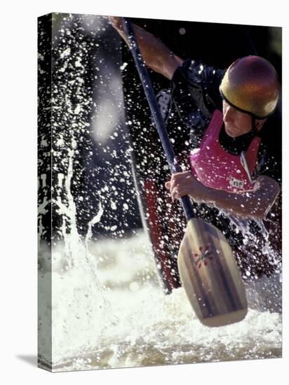 Rio Grande River Kayaking, New Mexico, USA-Lee Kopfler-Premier Image Canvas