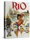 Rio Travel Poster-null-Premier Image Canvas