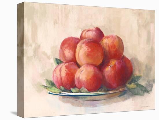 Ripe Peaches-Carol Rowan-Stretched Canvas