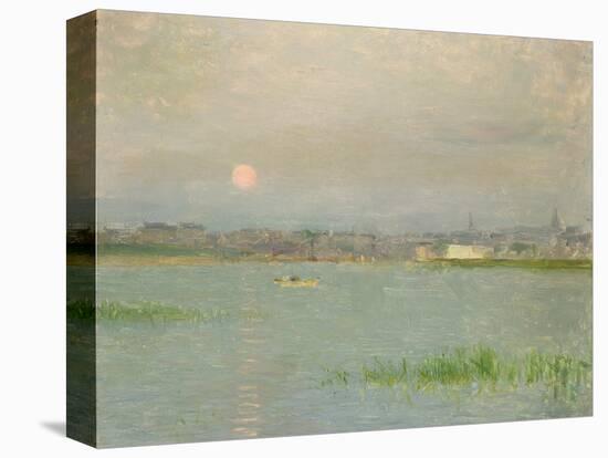 Rising Moon, Galway Harbour-Walter Frederick Osborne-Premier Image Canvas