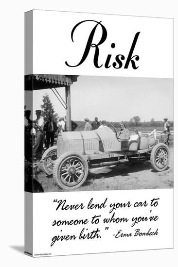 Risk-Wilbur Pierce-Stretched Canvas