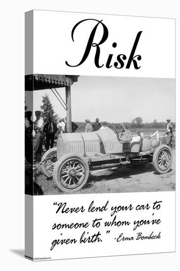 Risk-Wilbur Pierce-Stretched Canvas