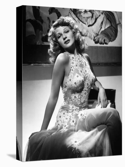 Rita Hayworth. "Tuesday's Orchids" 1942, "You Were Never Lovelier" Directed by William A. Seiter-null-Premier Image Canvas