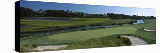 River and a Golf Course, Ocean Course, Kiawah Island Golf Resort, Kiawah Island-null-Premier Image Canvas
