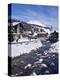 River and Village Church Lech, Near St. Anton Am Arlberg in Winter Snow, Austrian Alps-Peter Barritt-Premier Image Canvas