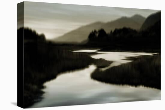 River at Day Break II-Madeline Clark-Stretched Canvas