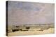 River Barges at Low Tide-Eugène Boudin-Premier Image Canvas