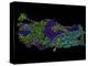 River Basins Of Turkey In Rainbow Colours-Grasshopper Geography-Premier Image Canvas