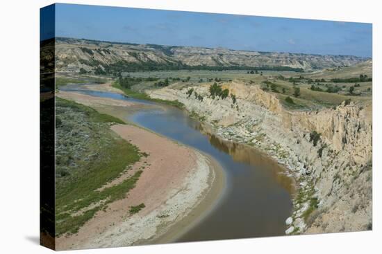 River Bend in the Roosevelt National Park, North Dakota, Usa-Michael Runkel-Premier Image Canvas