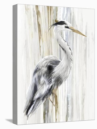 River Heron I-Eva Watts-Stretched Canvas