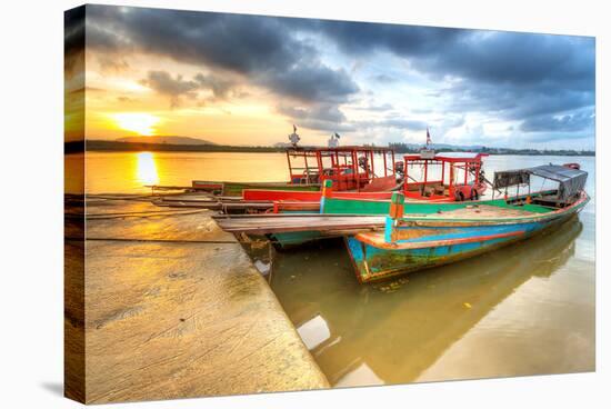 River in Koh Kho Khao, Thailand-null-Stretched Canvas