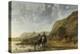 River Landscape with Riders, 1653-7-Aelbert Cuyp-Premier Image Canvas