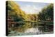 River Landscape-Peder Monsted-Stretched Canvas