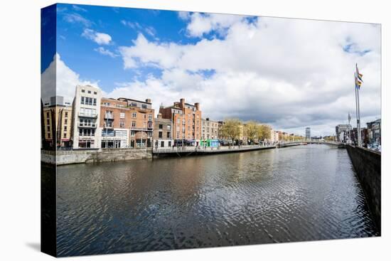 River Liffey Flowing Through Dublin, Republic of Ireland-Michael Runkel-Premier Image Canvas