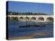 River Loire and Wilson Bridge, Tours, Centre, France, Europe-Thouvenin Guy-Premier Image Canvas