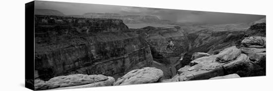 River Passing Through a Canyon, Toroweap Overlook, North Rim, Grand Canyon National Park-null-Premier Image Canvas