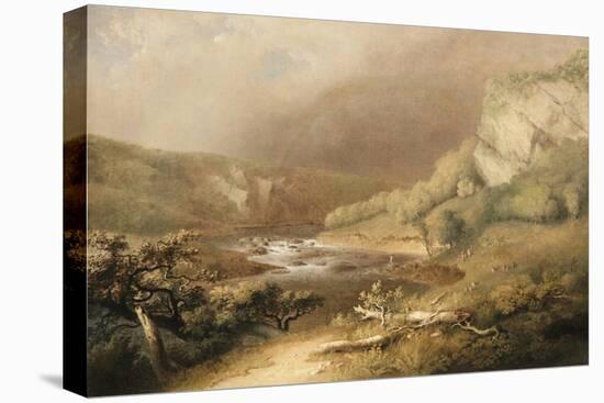 River Rapids, 1825-Thomas Doughty-Premier Image Canvas
