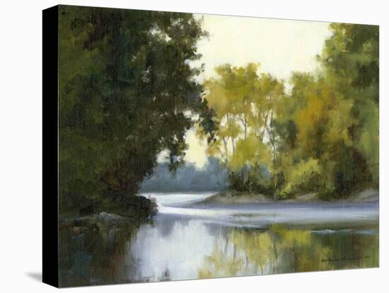 River Reflections-Barbara Chenault-Stretched Canvas