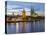 River Rhine, and Cathedral (Dom), Cologne (Koln), North Rhine Westphalia, Germany-Gavin Hellier-Premier Image Canvas