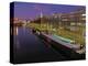 River Saar, Saarbrucken, Saarland, Germany, Europe-Hans Peter Merten-Premier Image Canvas