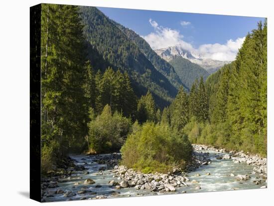 River Sarca. Val di Genova in the Parco Naturale Adamello, Brenta, Trentino, Italy, Val Rendena-Martin Zwick-Premier Image Canvas