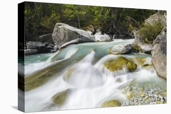 River Sarca. Val di Genova in the Parco Naturale Adamello, Brenta, Trentino, Italy, Val Rendena-Martin Zwick-Premier Image Canvas