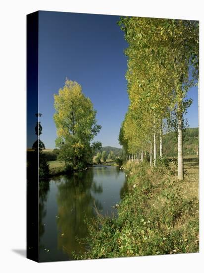 River Sarthe, Near Le Mans, Sarthe, Western Loire, Pays De La Loire, France-Michael Busselle-Premier Image Canvas