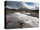 River Sligachan Tumbling over Rocks with Sgurr Nan Gillean in Distance, Glen Sligachan, Isle of Sky-Lee Frost-Premier Image Canvas