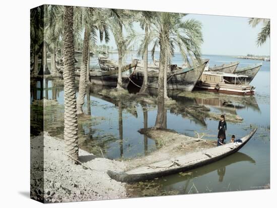 River Tigris, Near Qurna, Iraq, Middle East-null-Premier Image Canvas