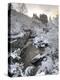 River Tromie in Winter Snow, Drumguish Near Kingussie, Highlands, Scotland, United Kingdom, Europe-Gary Cook-Premier Image Canvas