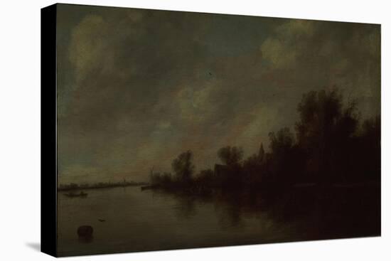 River View, 1631-Salomon Jacobsz van Ruisdael-Premier Image Canvas