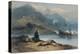 River with Figure on the Bank, 19th Century-George Chinnery-Premier Image Canvas